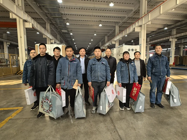 万搏在线官网-万搏在线官网(中国)新春慰问送关怀，节前安全督导保平安